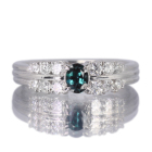 �A���L�T���h���C�g ��0.3ct �_�C�������h ��0.4ct �v���`�i �����O(�w��)