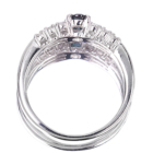 �A���L�T���h���C�g ��0.3ct �_�C�������h ��0.4ct �v���`�i �����O(�w��)