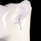�s���N�_�C�������h 0.091ct/FOP/I1 0.088ct/FOP/SI2 �_�C�������h ��0.5ct �v���`�i �s�A�X