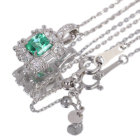�G�������h 0.4ct �_�C�������h 0.5ct �v���`�i �l�b�N���X