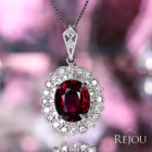 ���x���C�g 2.4ct �_�C�������h ��0.4ct �v���`�i �l�b�N���X