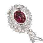 ���x���C�g 2.4ct �_�C�������h ��0.4ct �v���`�i �l�b�N���X