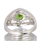 ���V�A�Y�f�}���g�C�h�K�[�l�b�g 0.8ct �_�C�������h 0.7ct �v���`�i �����O(�w��)