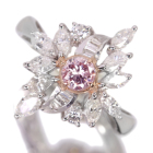 �s���N�_�C�������h 0.36ct/FLOP/I1 �_�C�������h ��1ct �v���`�i �����O(�w��)