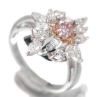 �s���N�_�C�������h 0.36ct/FLOP/I1 �_�C�������h ��1ct �v���`�i �����O(�w��)