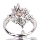 �s���N�_�C�������h 0.36ct/FLOP/I1 �_�C�������h ��1ct �v���`�i �����O(�w��)