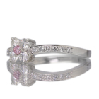 �s���N�_�C�������h 0.051ct/FIPP/I1 �_�C�������h 0.4ct �v���`�i �����O(�w��)