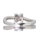 �s���N�_�C�������h 0.051ct/FIPP/I1 �_�C�������h 0.4ct �v���`�i �����O(�w��)