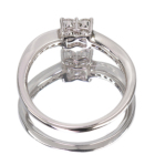 �s���N�_�C�������h 0.051ct/FIPP/I1 �_�C�������h 0.4ct �v���`�i �����O(�w��)