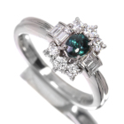�u���W���Y�A���L�T���h���C�g 0.5ct �_�C�������h 0.5ct �v���`�i �����O(�w��)