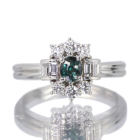 �u���W���Y�A���L�T���h���C�g 0.5ct �_�C�������h 0.5ct �v���`�i �����O(�w��)