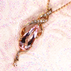 �����K�i�C�g 3.3ct �_�C�������h �s���N�S�[���h �l�b�N���X