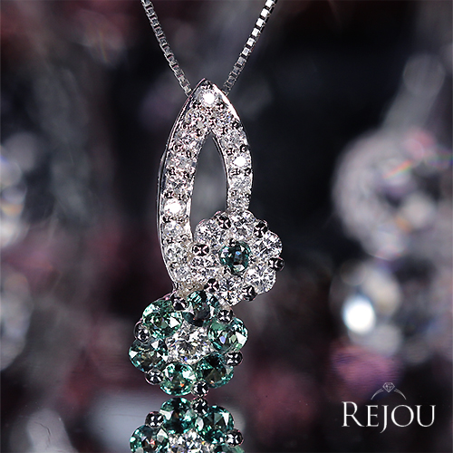 第497回抽選販売＞アレキサンドライト 0.7ct ダイヤモンド 0.5ct