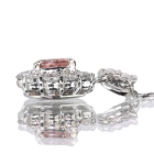 �p�p���`�A�T�t�@�C�A 0.23ct �_�C�������h 0.3ct �v���`�i �l�b�N���X