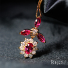 ���r�[ 0.6ct �_�C�������h �C�G���[�S�[���h �l�b�N���X