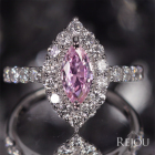 �p�p���`�A�T�t�@�C�A 0.7ct �_�C�������h ��1ct �v���`�i �����O(�w��)