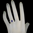 ����M�o�C�I���b�g�T�t�@�C�A 1.6ct �_�C�������h 0.5ct �v���`�i �����O(�w��)