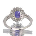 ����M�o�C�I���b�g�T�t�@�C�A 1.6ct �_�C�������h 0.5ct �v���`�i �����O(�w��)