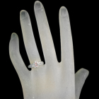 �s���N�_�C�������h 0.258ct/FOP/VS2 �_�C�������h 0.6ct �v���`�i �����O(�w��)