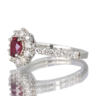 �s�W�����u���b�h���r�[ 0.5ct �_�C�������h 0.5ct �v���`�i �����O(�w��)