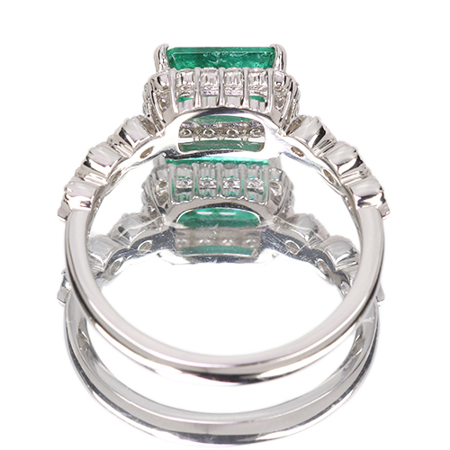 第497回抽選販売>エメラルド 約1ct ダイヤモンド 0.3ct プラチナ 第497回抽選販売>エメラルド 約1ct ダイヤモンド 0.3ct プラチナ