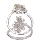 �s���N�_�C�������h 0.124ct/FOP/SI1 0.055ct/FPP/SI1 0.035ct/FOP/SI2 �C�G���[�_�C�������h 0.204ct/FIY/I1 0.067ct/FIOY/VS2 0.057ct/FIOY/VS2 �_�C�������h ��1ct �v���`�i �����O(�w��)