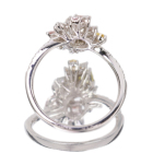 �s���N�_�C�������h 0.124ct/FOP/SI1 0.055ct/FPP/SI1 0.035ct/FOP/SI2 �C�G���[�_�C�������h 0.204ct/FIY/I1 0.067ct/FIOY/VS2 0.057ct/FIOY/VS2 �_�C�������h ��1ct �v���`�i �����O(�w��)