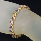 �}���`�J���[�T�t�@�C�A 14ct �_�C�������h 2.1ct �C�G���[�S�[���h �u���X���b�g