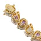 �}���`�J���[�T�t�@�C�A 14ct �_�C�������h 2.1ct �C�G���[�S�[���h �u���X���b�g