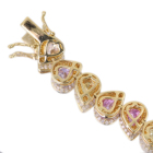 �}���`�J���[�T�t�@�C�A 14ct �_�C�������h 2.1ct �C�G���[�S�[���h �u���X���b�g