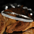 �_�C�������h 2.8ct �z���C�g�S�[�� �o���O��