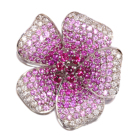 �s���N�T�t�@�C�A ��6ct ���r�[ 0.3ct�@�_�C�������h 0.8ct �z���C�g�S�[���h �u���[�`���y���_���g�g�b�v