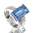 �T���^�}���A�A�N�A�}���� 5.6ct �_�C�������h 0.3ct �v���`�i �����O(�w��)