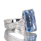�T���^�}���A�A�N�A�}���� 5.6ct �_�C�������h 0.3ct �v���`�i �����O(�w��)