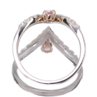 �s���N�_�C�������h 0.208ct/FLPP/SI1 �_�C�������h 0.3ct �v���`�i �C�G���[�S�[���h �����O(�w��)