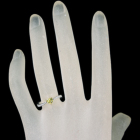 �n�[�g�V�F�C�v����M�C�G���[�T�t�@�C�A ��0.5ct �_�C�������h �v���`�i �C�G���[�S�[���h �����O(�w��)