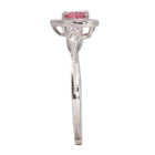 �n�[�g�V�F�C�v�s���N�g���}���� 0.23ct �_�C�������h �v���`�i �����O(�w��)