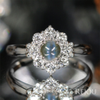 �A���L�T���h���C�g�L���b�c�A�C ��0.7ct �_�C�������h 0.4ct �v���`�i �����O(�w��)