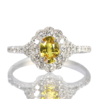 ����M�C�G���[�T�t�@�C�A ��0.6ct �_�C�������h ��0.4ct �v���`�i �����O(�w��)