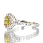 ����M�C�G���[�T�t�@�C�A ��0.6ct �_�C�������h ��0.4ct �v���`�i �����O(�w��)
