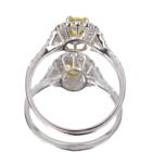 ����M�C�G���[�T�t�@�C�A ��0.6ct �_�C�������h ��0.4ct �v���`�i �����O(�w��)