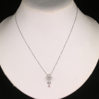 �p�[�v���_�C�������h 0.10ct/FPPu/I1 �_�C�������h 0.3ct �v���`�i �s���N�S�[���h �l�b�N���X