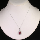����M���r�[ 2ct �_�C�������h 0.3ct �v���`�i �l�b�N���X