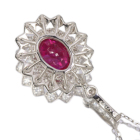 ����M���r�[ 2ct �_�C�������h 0.3ct �v���`�i �l�b�N���X