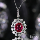 ����M���r�[ 2ct �_�C�������h 0.3ct �v���`�i �l�b�N���X