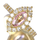 ����M�p�p���`�A�T�t�@�C�A 0.6ct �_�C�������h ��1ct �C�G���[�S�[���h �����O(�w��)