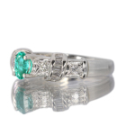�u���W���Y�p���C�o�g���}���� 0.4ct �_�C�������h 0.3ct �v���`�i �����O(�w��)
