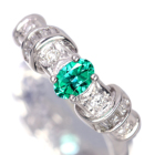 �u���W���Y�p���C�o�g���}���� 0.4ct �_�C�������h 0.3ct �v���`�i �����O(�w��)