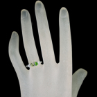 ���V�A�Y�f�}���g�C�h�K�[�l�b�g ��0.7ct �_�C�������h 0.4ct �v���`�i �C�G���[�S�[���h �����O(�w��)