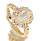 �G�`�I�s�A�Y�E�F���I�p�[�� 1.1ct �_�C�������h ��1ct �C�G���[�S�[���h �����O(�w��)